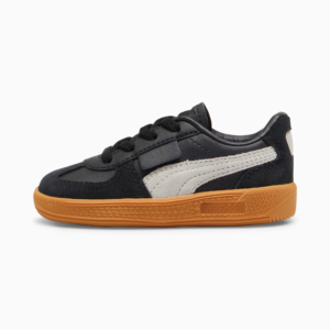 Palermo Leather Sneakers Toddler Black Feather Gray Gum