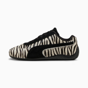 Supercat Zebra Sneakers Women Warm White Black