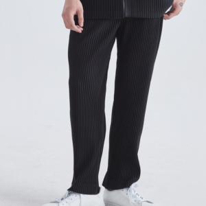Ribbed Cotton Pantalon