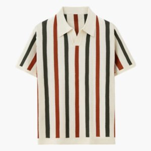 Resort Knit Stripe Polo
