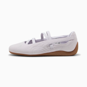 Supercat Suede Ballet Shoes Women Lavender Pop Gum