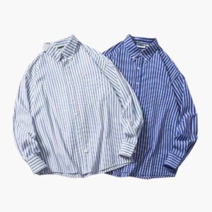 Oversized Striped Shirt