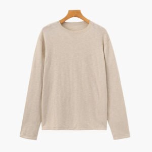 Linen Cotton Essential Crewneck
