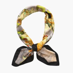 Old Money Impressionist Garden Scarf