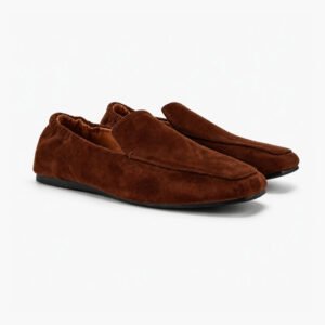 Premium Brown Suede Loafers