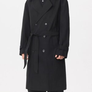 Classic Double-Breasted Trench Coat