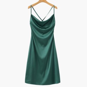 Old Money Silk Slip Dress