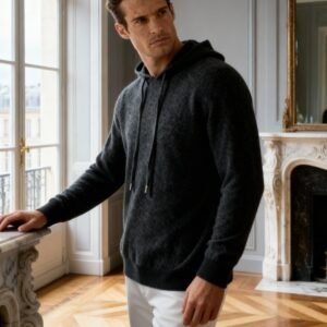 100% Cashmere Hoodie